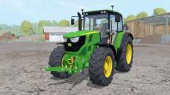 John Deere 6115M front loader для Farming Simulator 2015