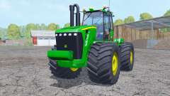 John Deere 9630 change wheels для Farming Simulator 2015