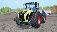 Claas Xerion 4000 Trac VC double wheels для Farming Simulator 2015