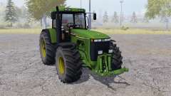 John Deere 8410 dual rear wheels для Farming Simulator 2013