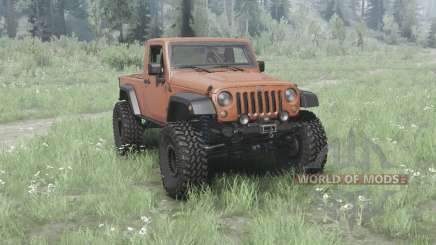 Jeep Wrangler (JK) pickup для MudRunner