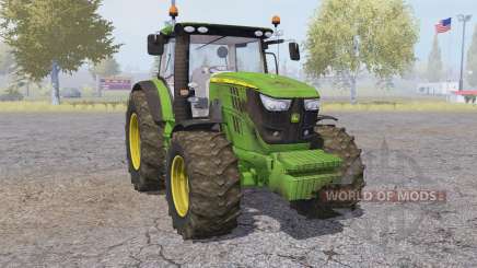 John Deere 6170R front loader для Farming Simulator 2013