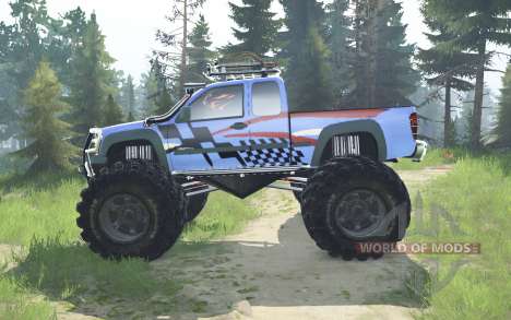 Chevrolet Colorado monster truck для Spintires MudRunner