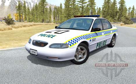 Ibishu Pessima Australian Police для BeamNG Drive