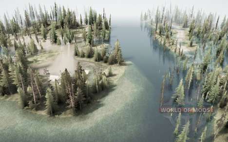 Затопленный лес 2 для Spintires MudRunner