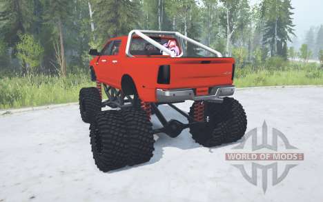 Dodge Ram lifted для Spintires MudRunner