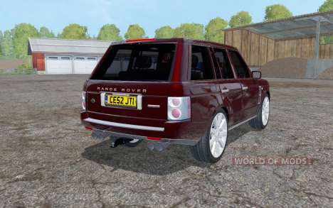 Land Rover Range Rover Supercharged для Farming Simulator 2015