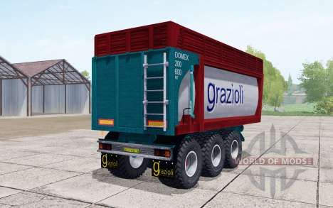 Grazioli Domex 200-6 для Farming Simulator 2017