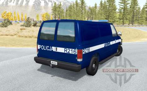 Gavril H-Series Polish Police для BeamNG Drive