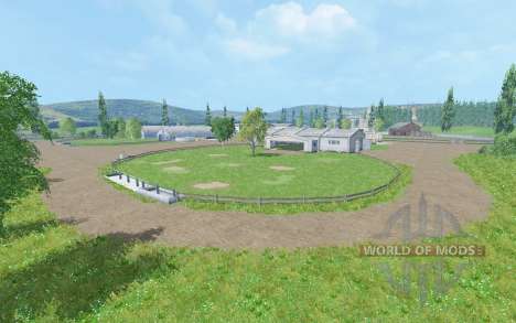 Совхоз Заря для Farming Simulator 2015
