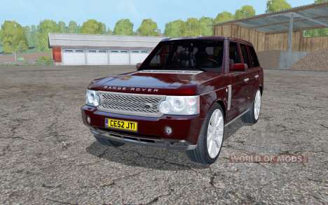 Land Rover Range Rover Supercharged для Farming Simulator 2015