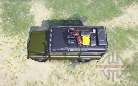 Land Rover Defender 110 для Spintires MudRunner