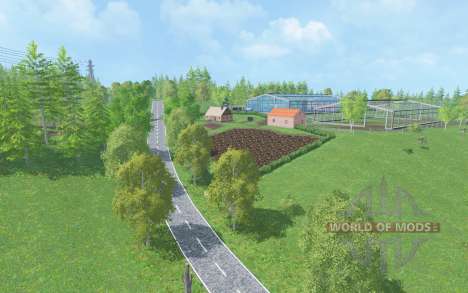 Oberthal Bach для Farming Simulator 2015