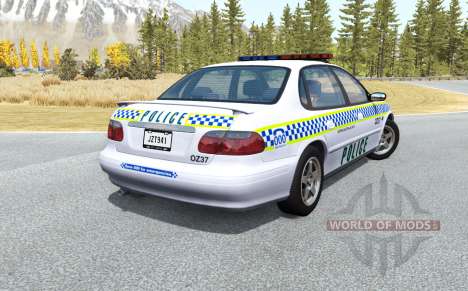 Ibishu Pessima Australian Police для BeamNG Drive
