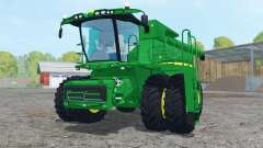 John Deere S680 dual front wheels для Farming Simulator 2015