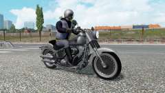 Мотоциклетный трафик v2.3 для Euro Truck Simulator 2