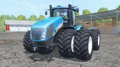 New Holland T9.700 double wheels для Farming Simulator 2015