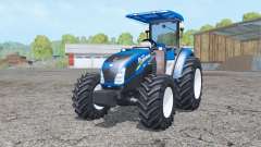 New Holland T4.75 front loader для Farming Simulator 2015