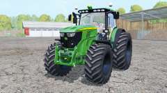 John Deere 6210R front loader для Farming Simulator 2015