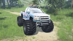 Chevrolet Colorado Extended Cab monster truck для MudRunner