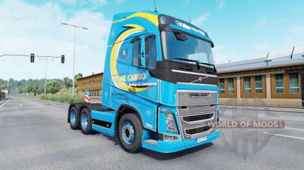 Окрас Roml Cargo на тягач Volvo для Euro Truck Simulator 2