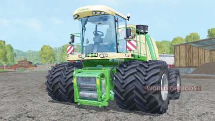Krone BiG X 1100 double wheels для Farming Simulator 2015