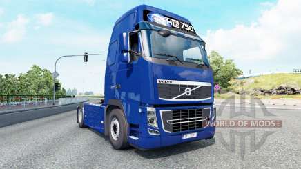 Volvo FH16 750 Globetrotter XL cab 2012 v1.3 для Euro Truck Simulator 2