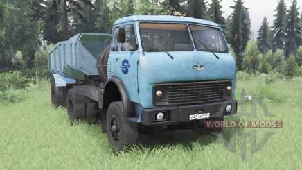МАЗ-504В мягко-синий для Spin Tires