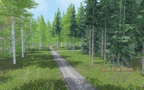 Thick Forest для Farming Simulator 2015