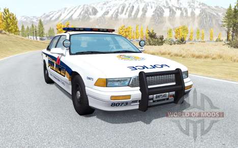 Gavril Grand Marshall Vancouver Police для BeamNG Drive