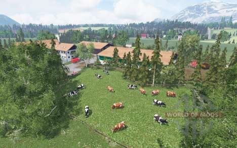 Allgauer Moor для Farming Simulator 2015