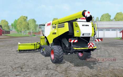 Claas Lexion 760 TerraTrac для Farming Simulator 2015