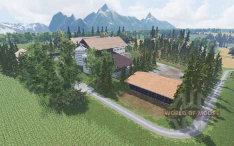 Allgauer Moor для Farming Simulator 2015