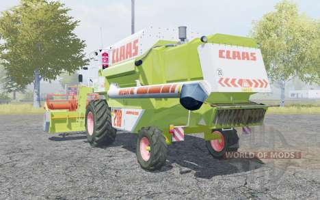 Claas Dominator 218 Mega для Farming Simulator 2013