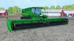 John Deere S680 green для Farming Simulator 2015