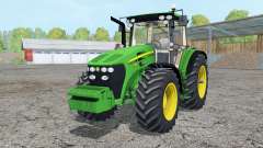 John Deere 7730 added wheels для Farming Simulator 2015