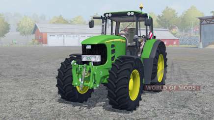 John Deere 7530 Premium vivid malachite для Farming Simulator 2013