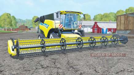 New Holland CR10.90 titanium yellow для Farming Simulator 2015