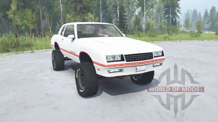 Chevrolet Monte Carlo SS 1986 lifted для MudRunner