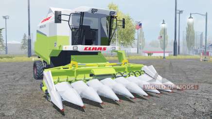 Claas Mega 370 TerraTrac moderate green для Farming Simulator 2013