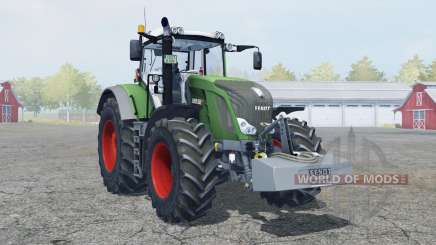 Fendt 828 Vario with weight для Farming Simulator 2013