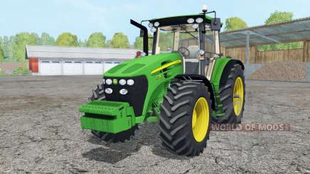 John Deere 7730 added wheels для Farming Simulator 2015