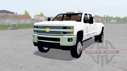 Chevrolet Silverado 3500 Crew Cab (GMTK2H) для Farming Simulator 2017