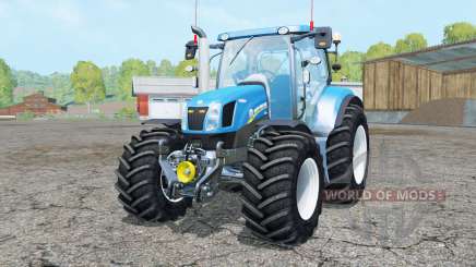 New Holland T6.160 added wheels для Farming Simulator 2015