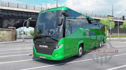 Scania Touring K410 malachite для Euro Truck Simulator 2