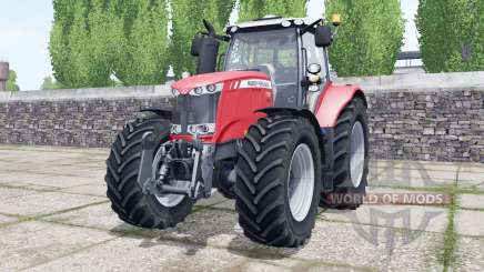 Massey Ferguson 7722 Michelin tires selectable для Farming Simulator 2017