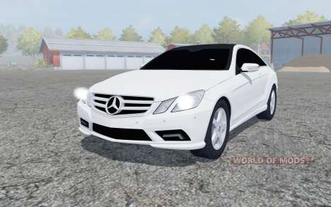 Mercedes-Benz E350 для Farming Simulator 2013