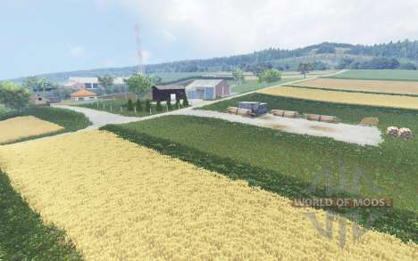 Landwirtschaftliche Grenzgebieten для Farming Simulator 2013