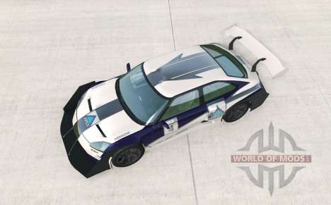 Hirochi SBR4 GT Widebody для BeamNG Drive