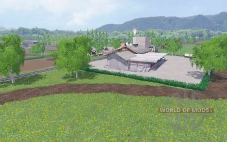 Vogelsberg для Farming Simulator 2015